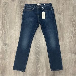 Frame L'Homme Skinny Fit Dark Wash Jeans Size 30